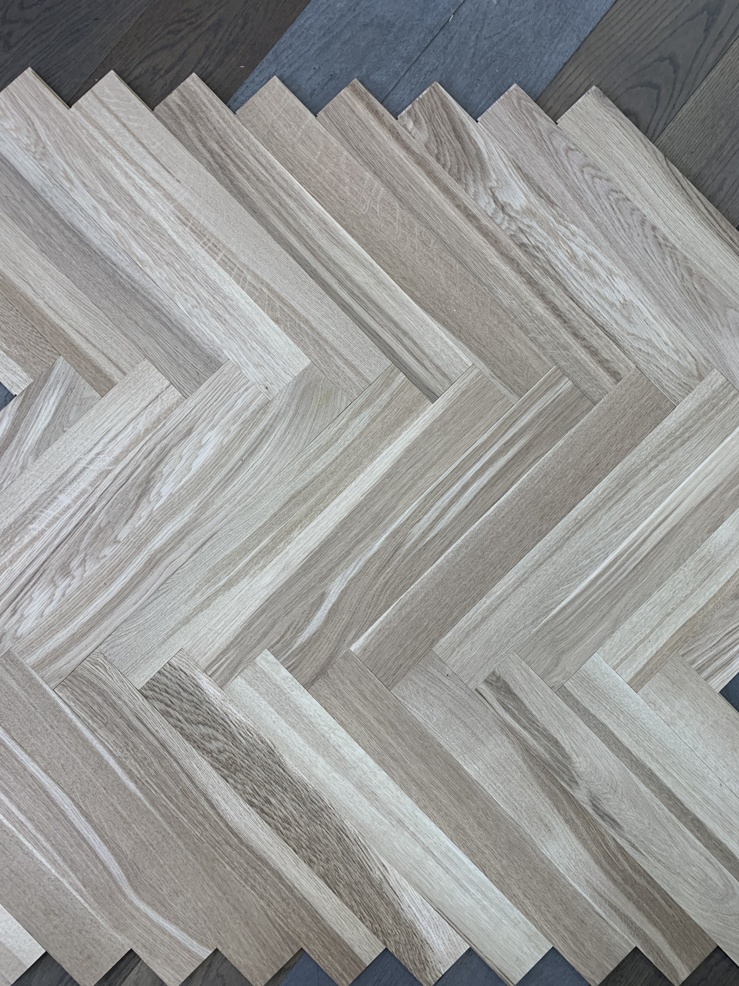 Штучный паркет Старый мастер Дуб Табачный-натур 490х70х15мм